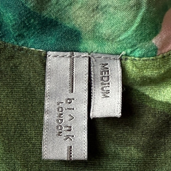 Anthropologie Bl^nk London Stephanie Embroidered Floral Pullover Blouse Medium - Picture 3 of 11